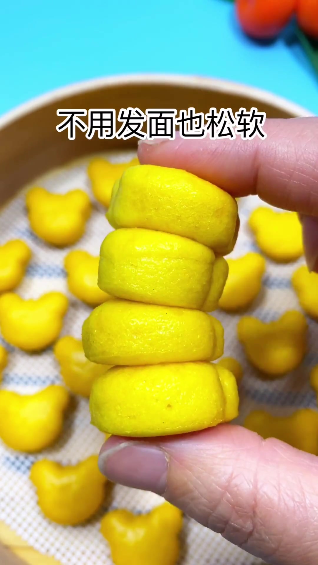 超简单的卡通小馒头 小月龄辅食 辅食教程 ҉҉҈抖҉҉҈音҉҉҈ +小助手