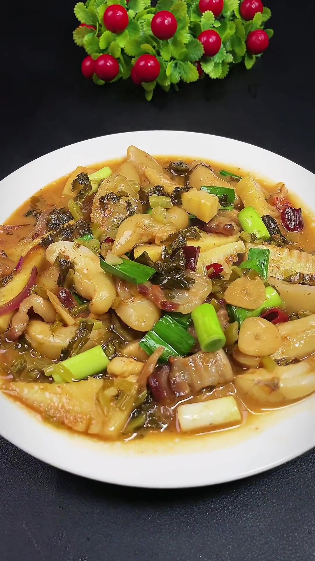好吃到想哭的 咸菜笋烧目鱼蛋 下饭必备 温州美食
