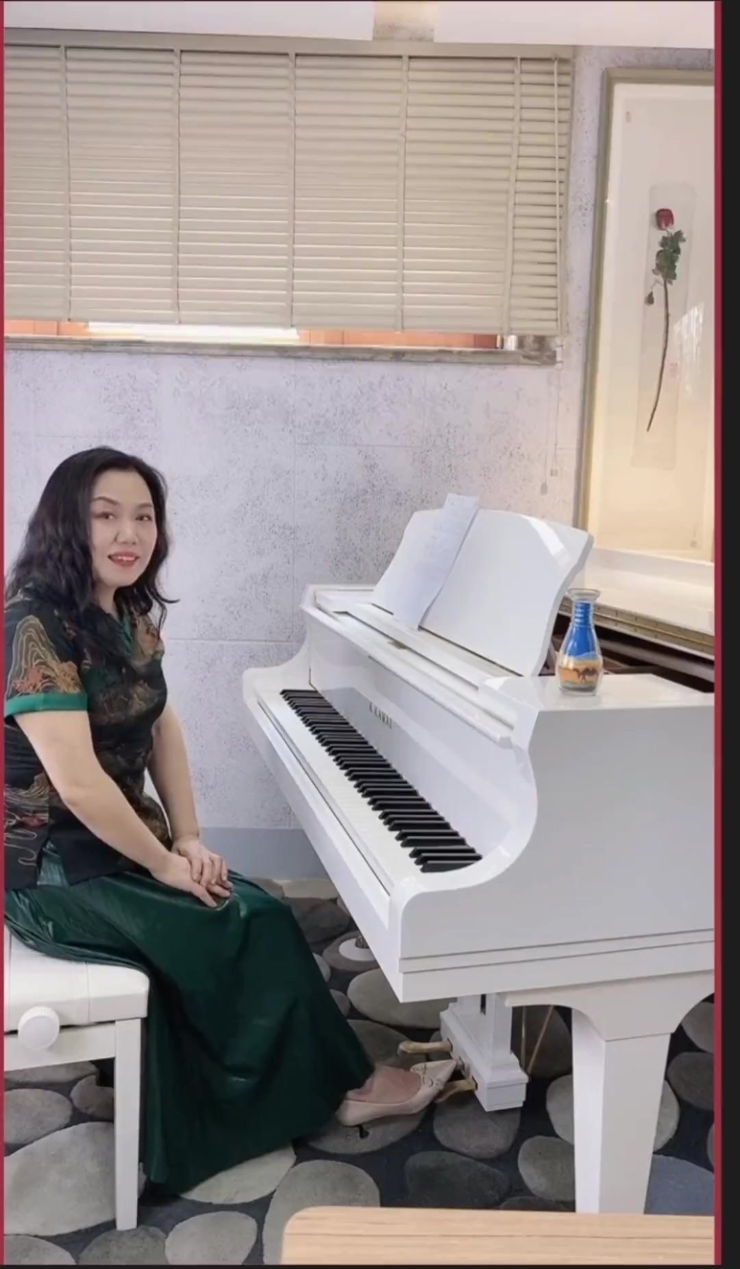 《东方红》左手大切分如何与右手节奏对应 海豚知道 钢琴简谱 钢琴教学 北京成人钢琴教学 东