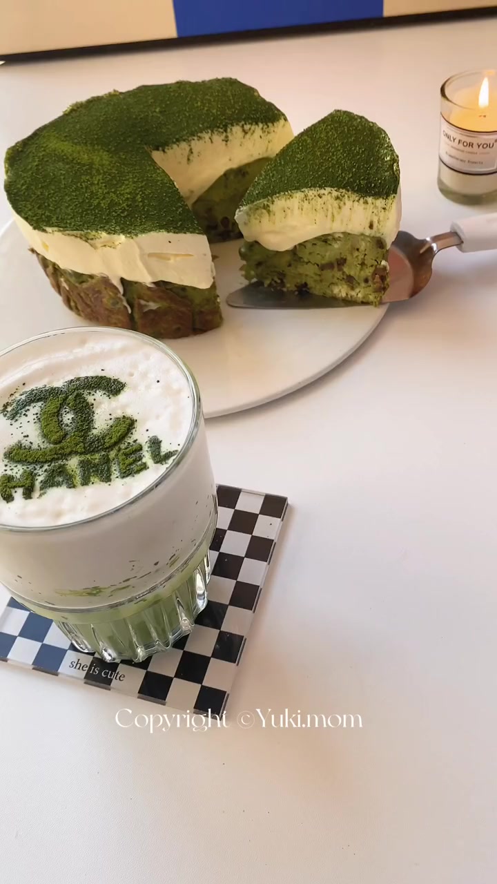 抹茶红豆香蕉提拉米苏巴斯克