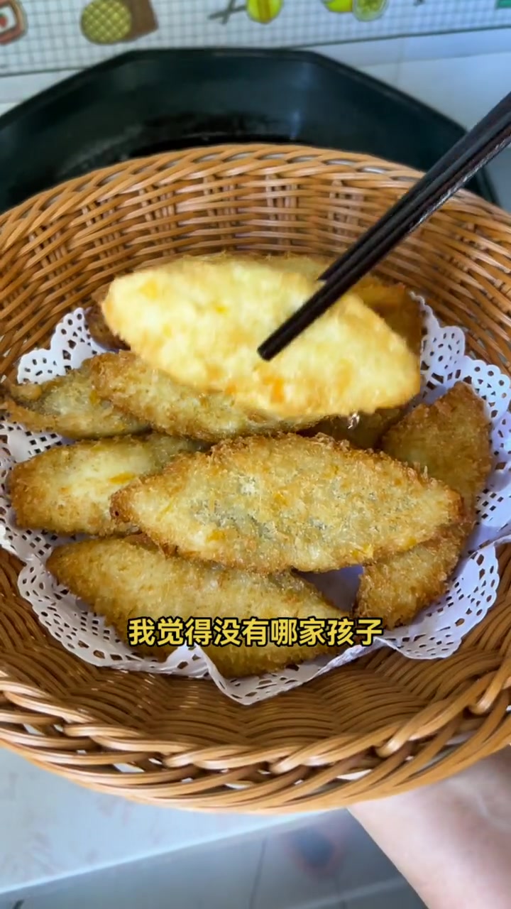 第2集|自己在家炸 鳕鱼排 干净又卫生,孩子特别爱吃 鳕鱼排做法 鳕鱼排直播卖货第Y名