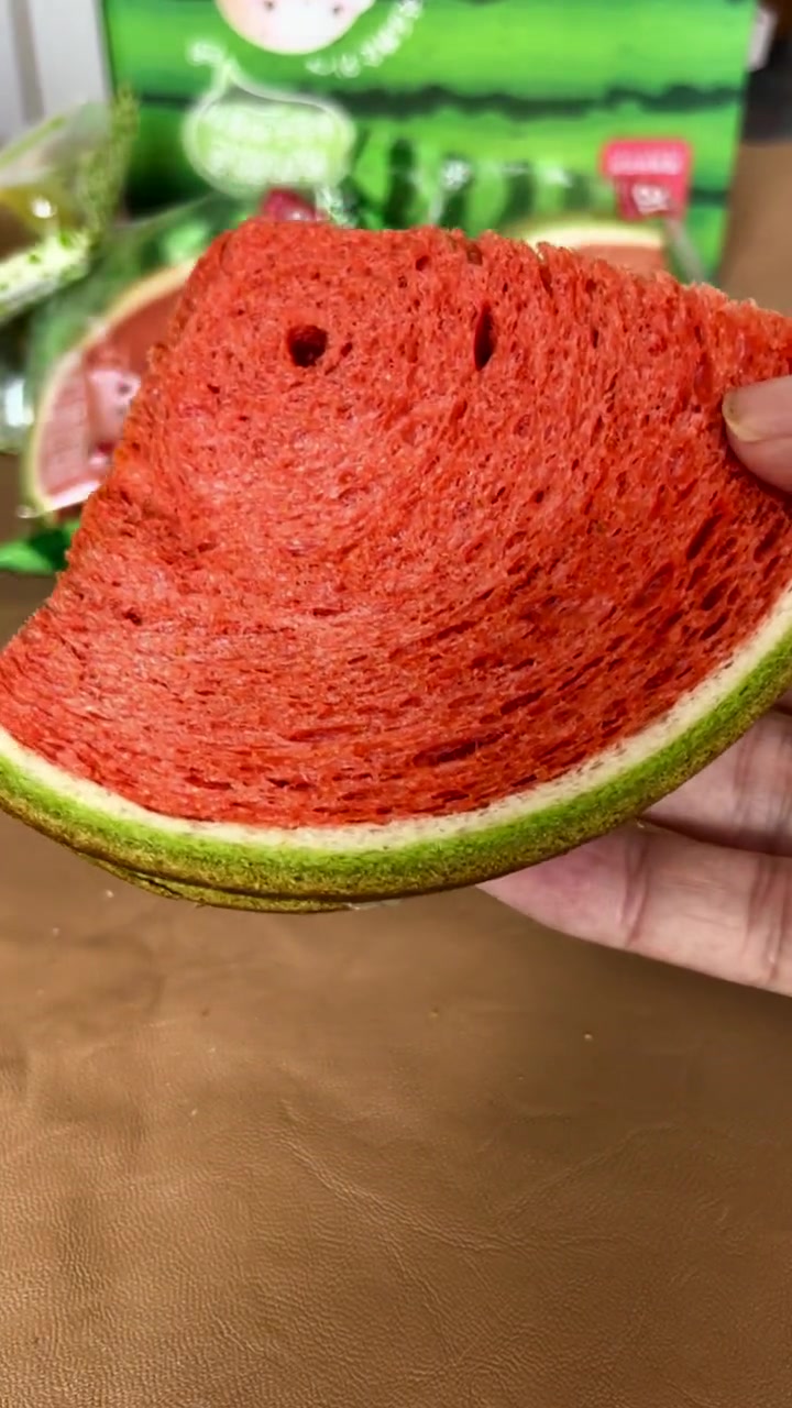 第2集|我家孩子早餐就爱吃 a1西瓜吐司 用草莓粉和菠菜粉调色,绿色无添加 吐司面包 吐司