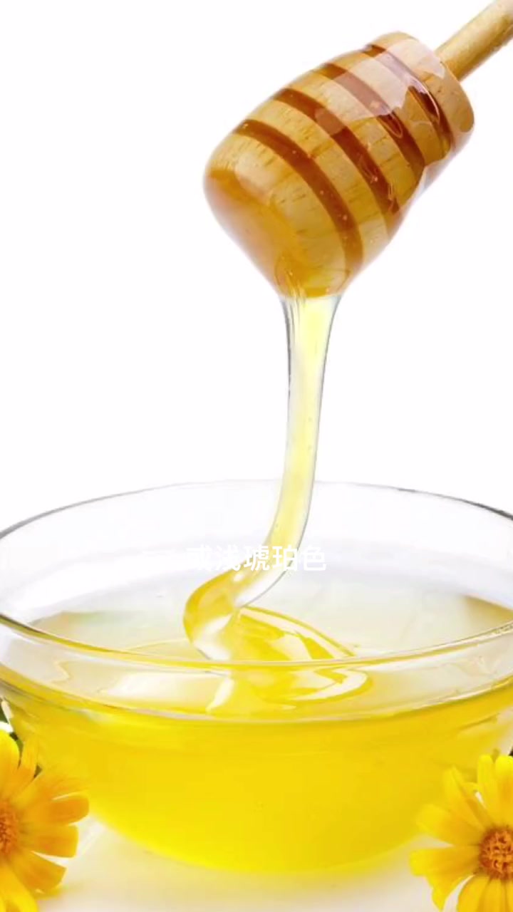 揭露好蜂蜜好颜色