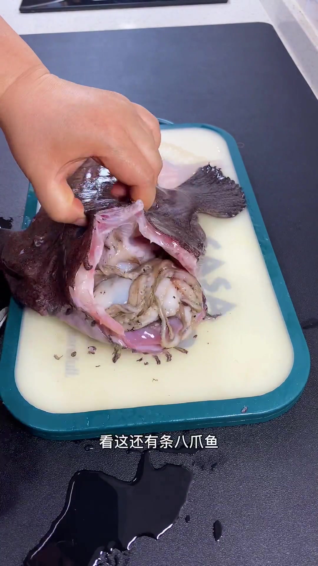 安康鱼,我们又叫它蛤蟆鱼,丑婆子,你们管他叫什么呀 红烧安康