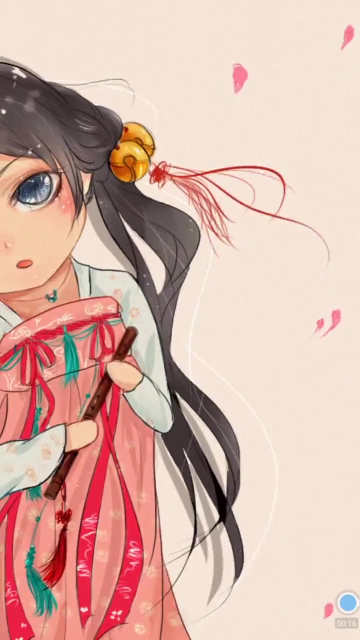 是。是谁说我从来不画女孩子的。昂。虽然还是有点像女装大佬。嘤嘤嘤 画画 古风头像