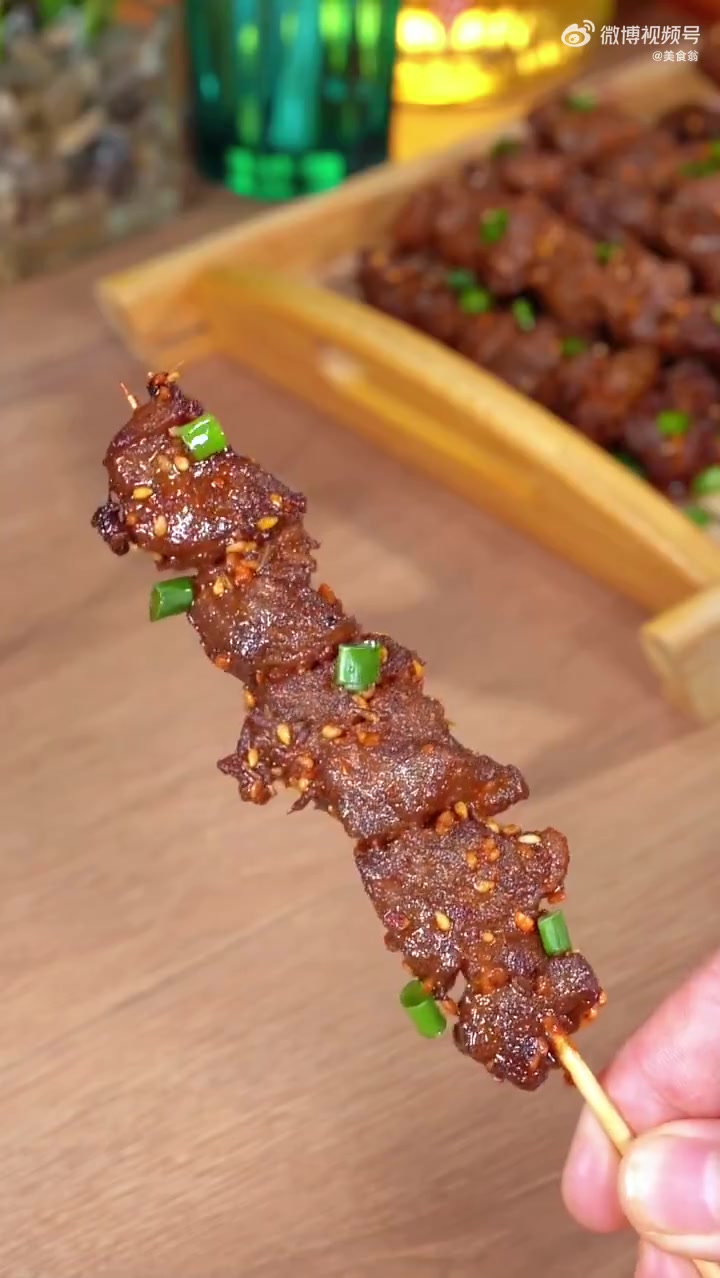 美味辽宁等您来「家常羊肉串」想吃烤羊肉串,那就自己在家做~