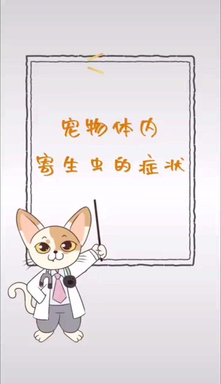 宠物体内寄生虫的症状,我们都知道多少?