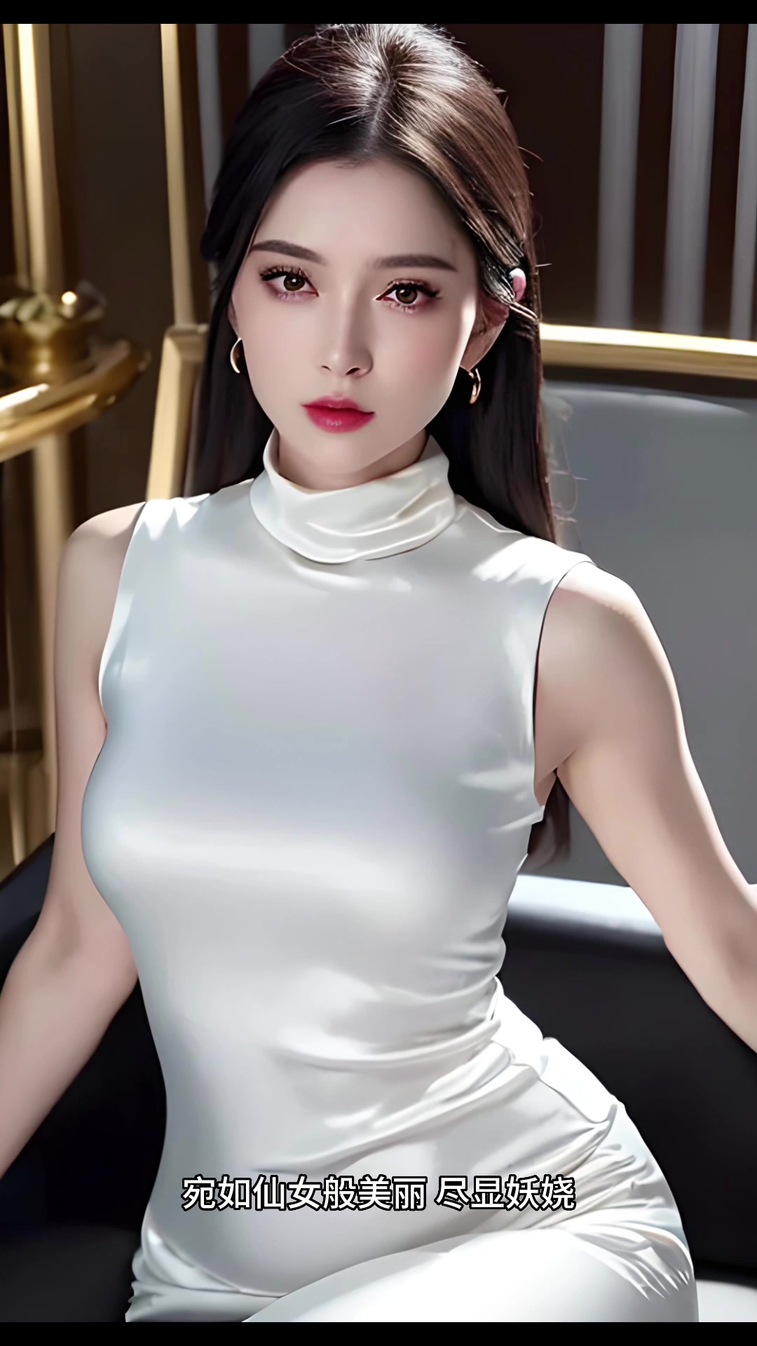 她充满活力和活泼 时刻散发着青春的气息 手机壁纸唯美超清全屏