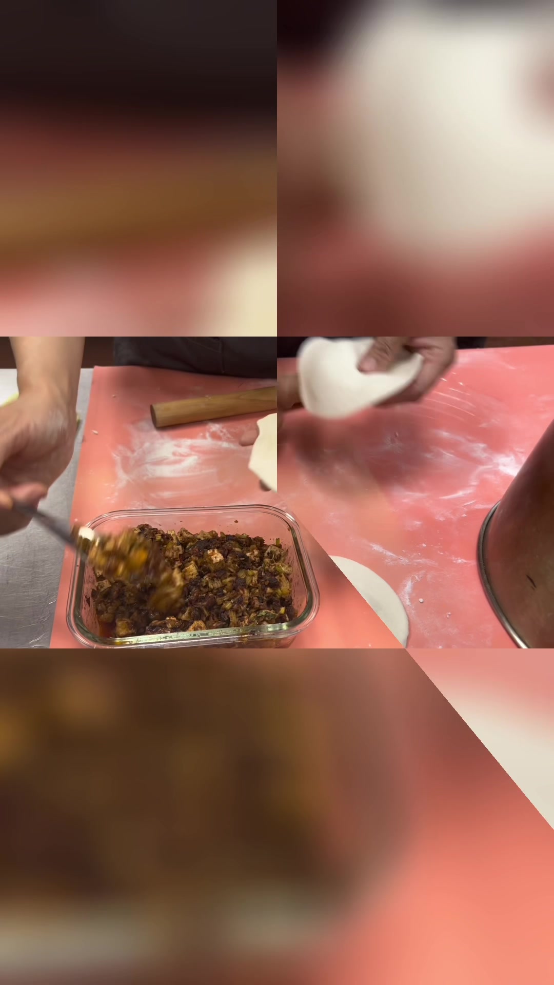 春天里的豆腐素包子
