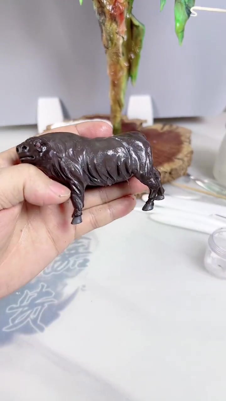 牦牛制作全过程 面塑 花馍 翻糖 +小助手