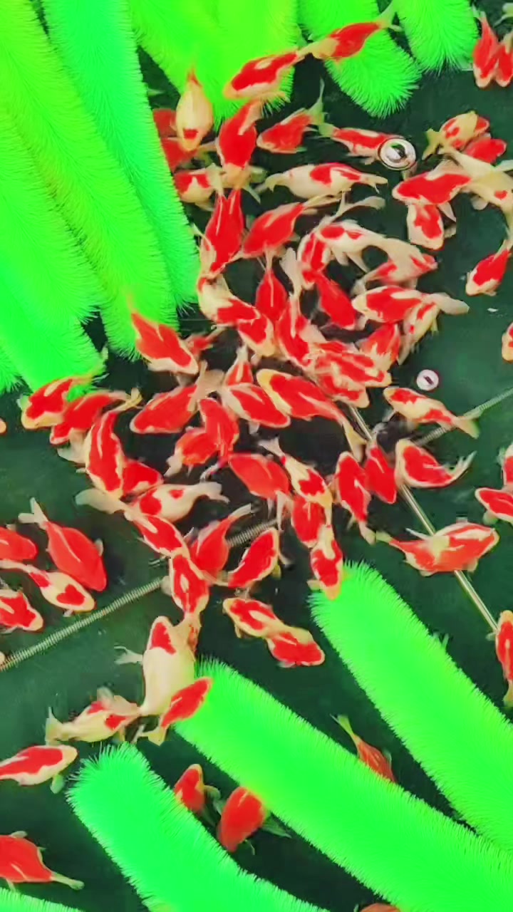 大日玉鲭繁殖生产过程,大乱斗