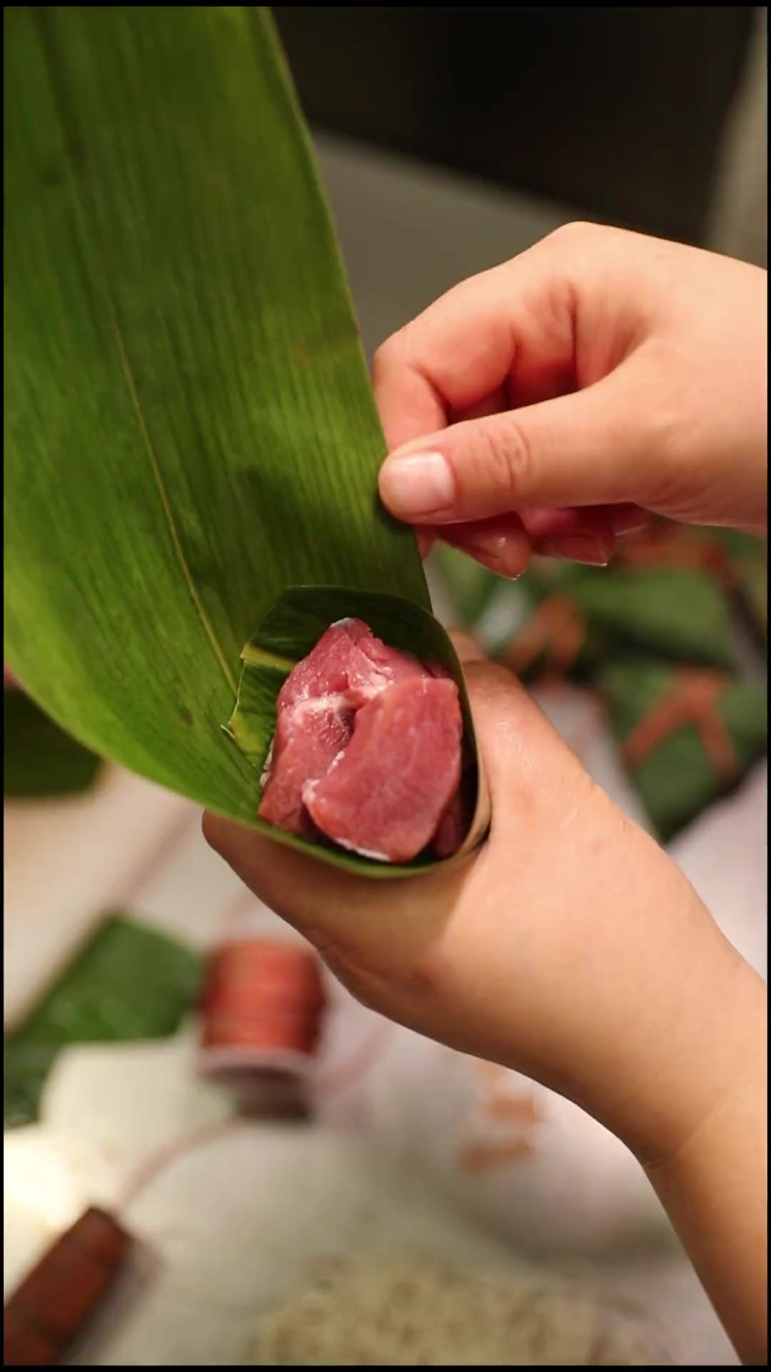 只有一块肉能叫肉粽子?看完小狼的端午伙食,手里的肉粽子都不香了 粽子 北极狼
