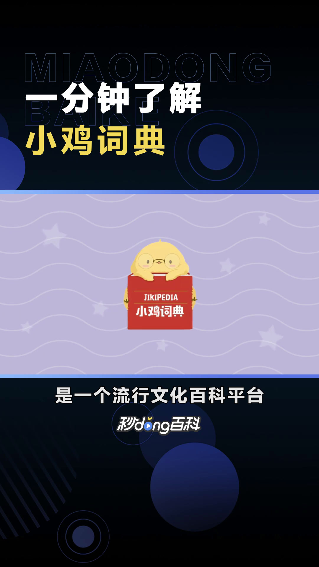 小鸡词典:一个流行文化百科平台