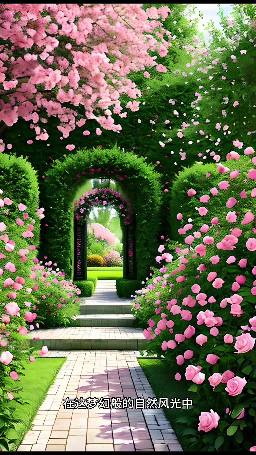 一山一水皆画卷 有如慈母轻轻安抚自己的孩子 手机壁纸4k超清全屏