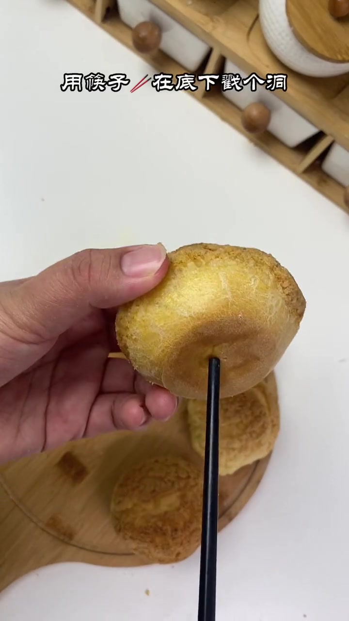 又简单又好吃的空心大泡芙,新手可做,一次成功 烘焙 甜品 泡芙
