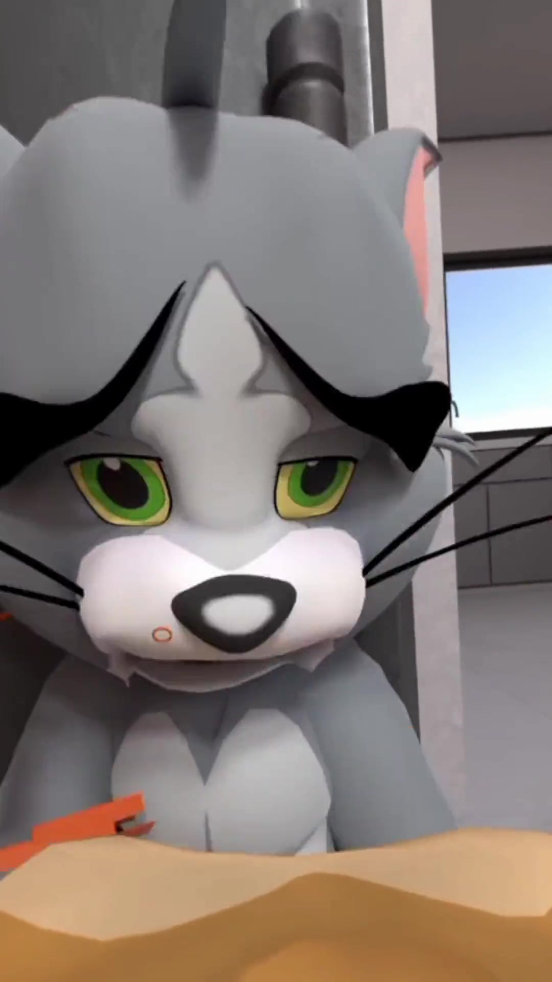 汤姆猫把我的零食都吃了!手机游戏 猫和老鼠 猫和老鼠手游 学生党 模拟游戏