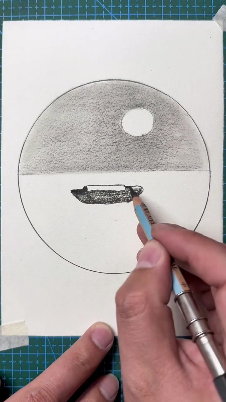 第83集|简单帆船小画 画画 一起学画画 手绘