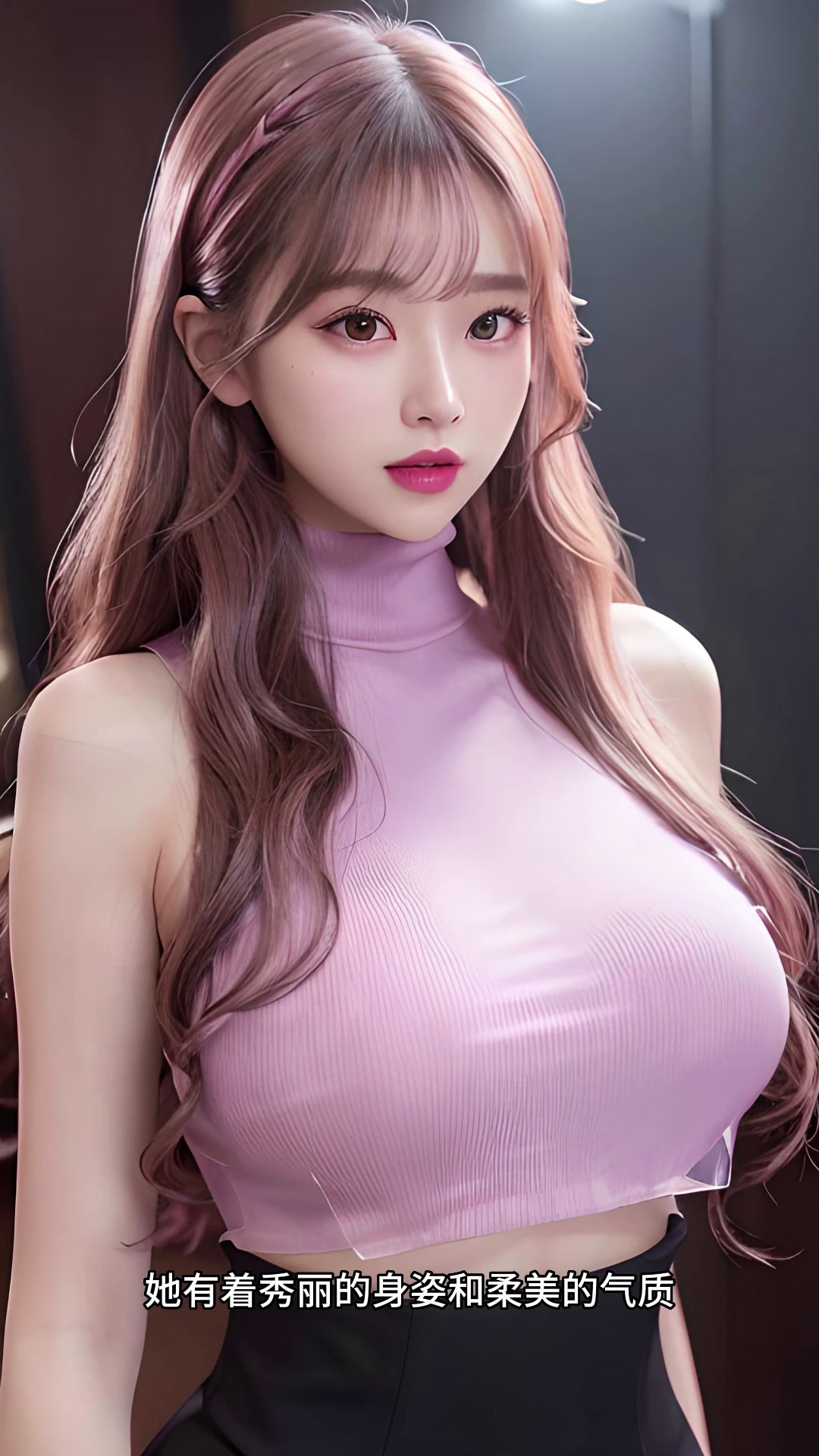 秀丽的身姿和柔美的气质 宛如一位梦幻中的仙女 高清壁纸4k全屏