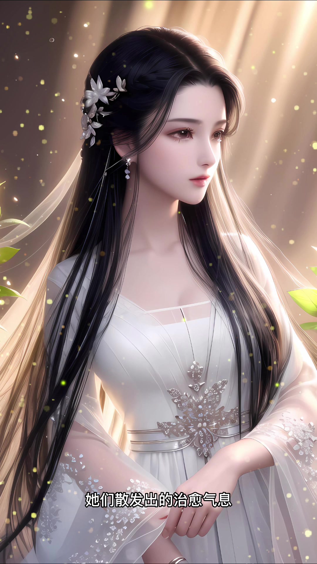 唯美的气息像是从未踏足尘世一般 手机壁纸女生ins风高级质感全屏