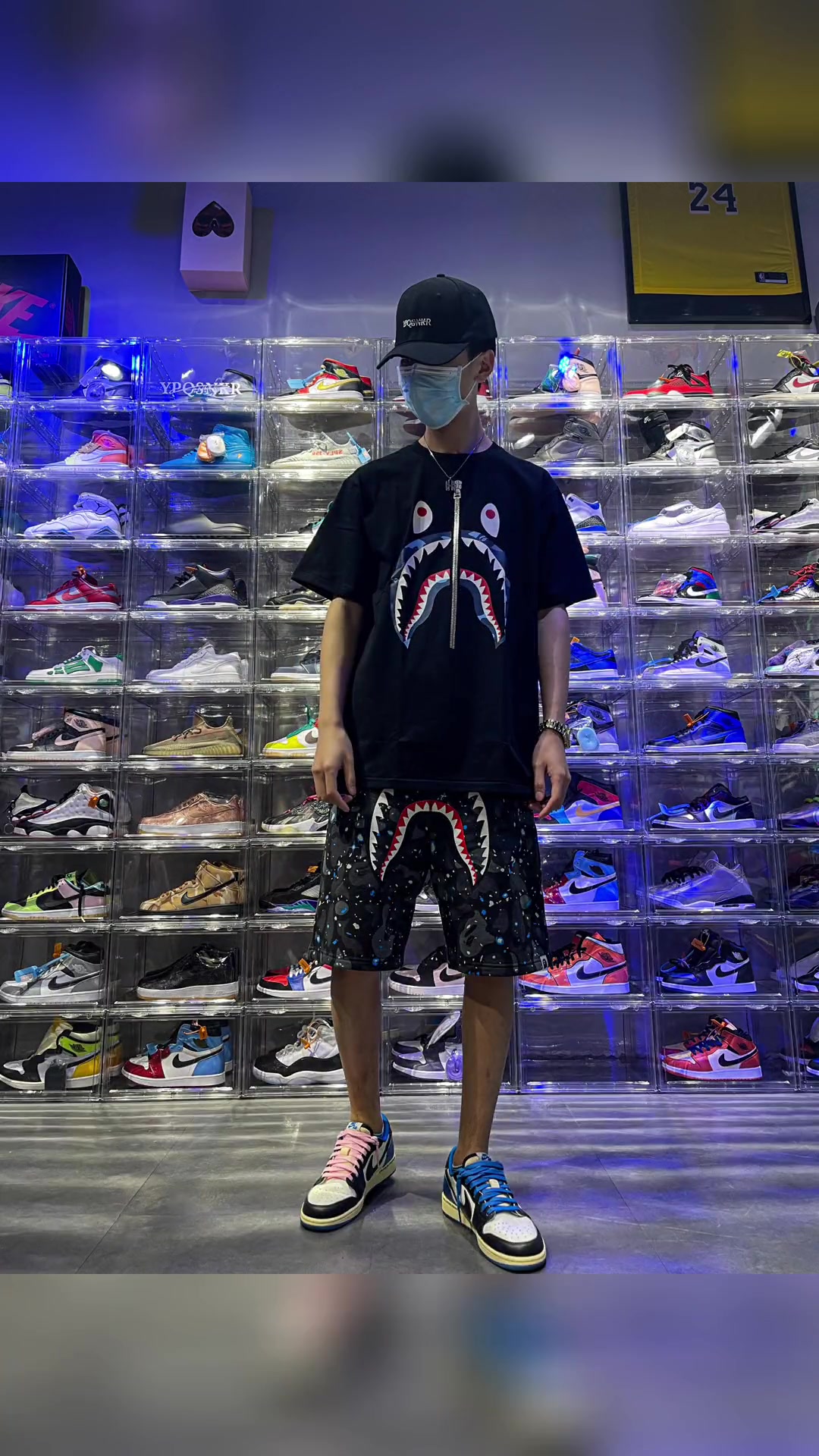 bape又是多少人的青春 穿搭 买手店日常 bape鲨鱼 bape短袖 潮牌穿搭
