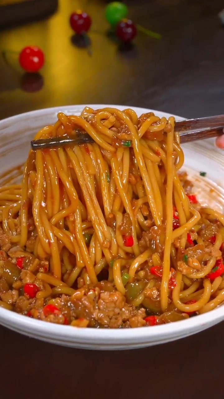 特色美食|茄子打卤面 实在井陉