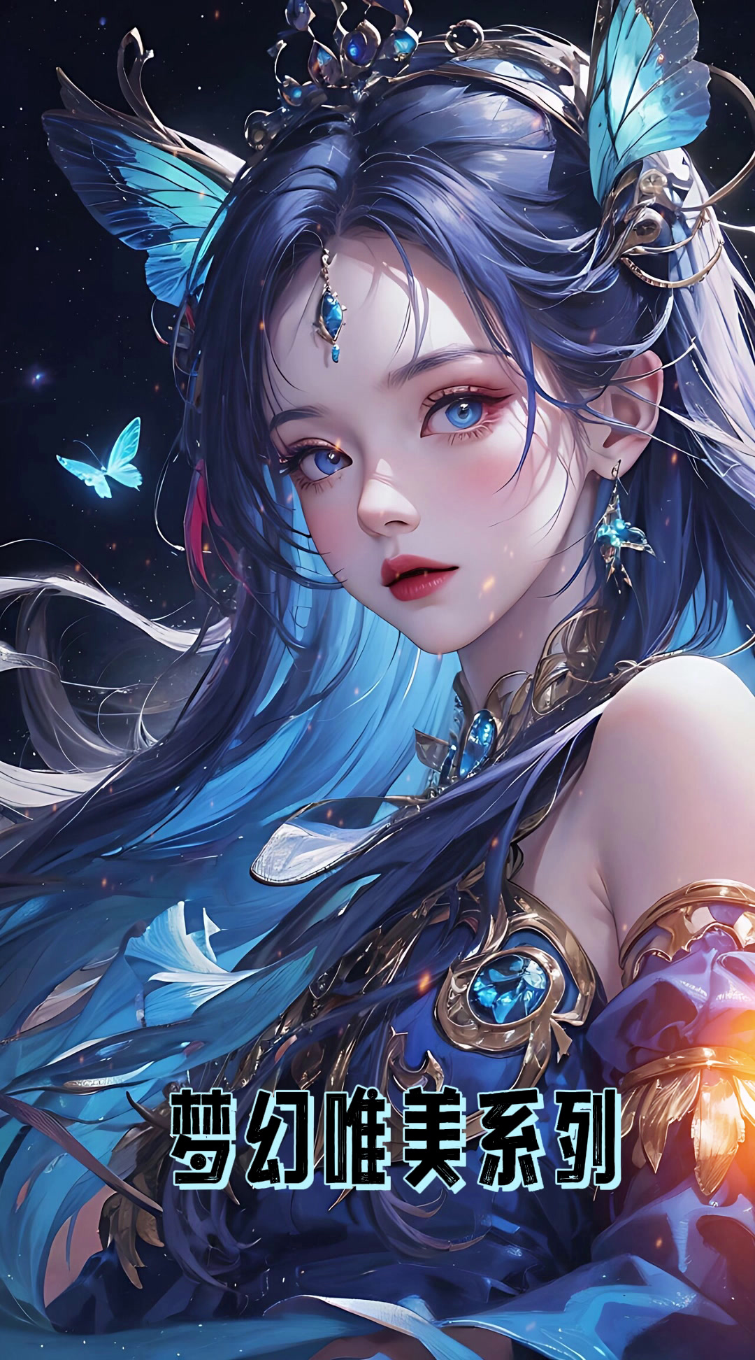 肆叁 | 蓝色蝴蝶飞舞梦幻如冰~