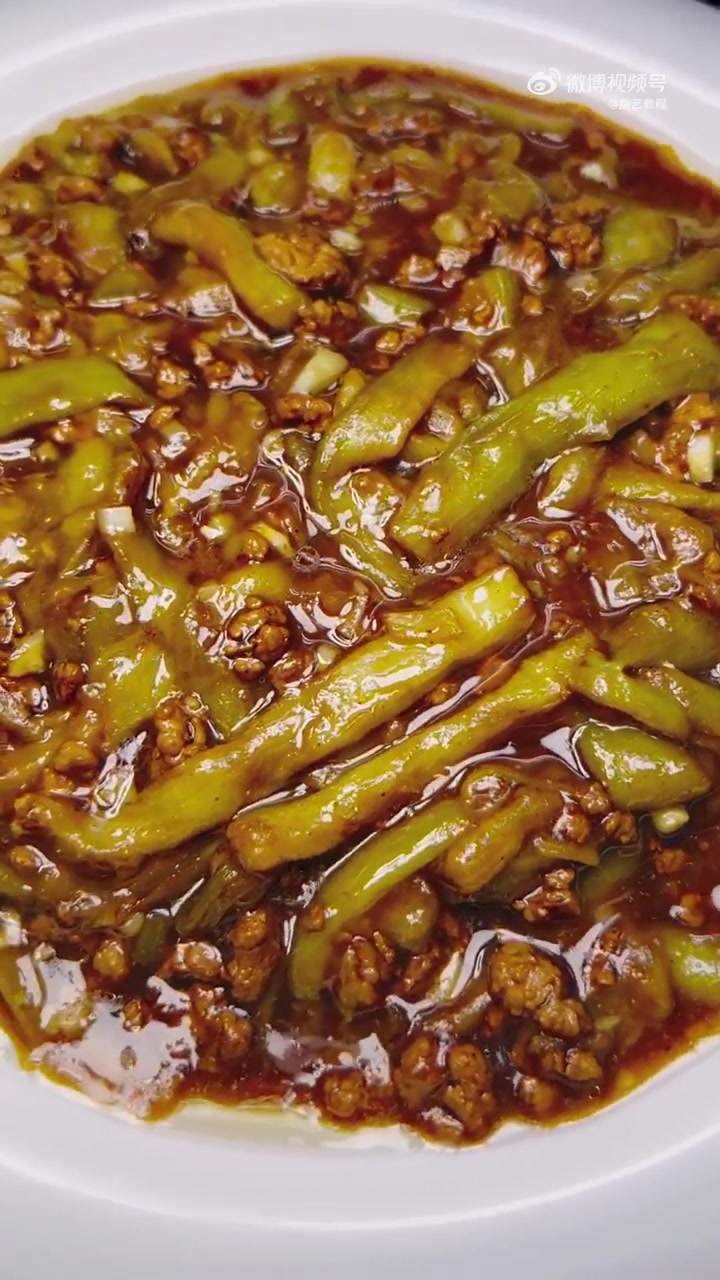 美食 肉沫茄子是一道非常下饭的家常菜,学会了家人都有好胃口!「馋嘴」