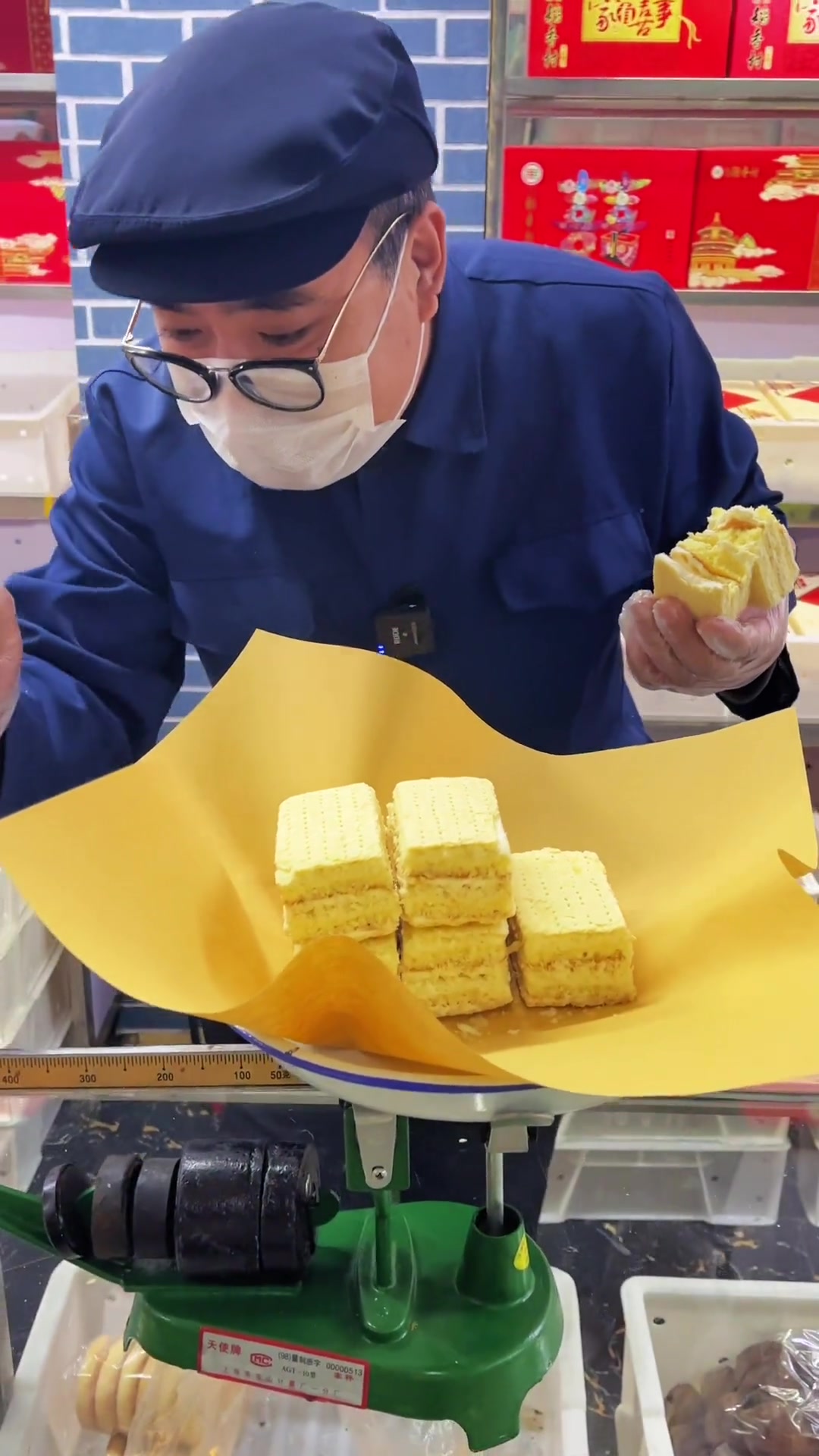 千层酥的拿破仑蛋糕,老人小孩都爱吃