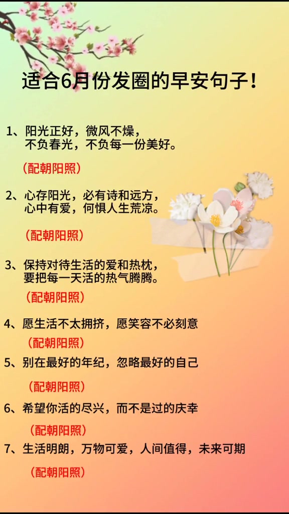 抖音情感语录 治愈系文案 dou上热门 阳光正好,微风