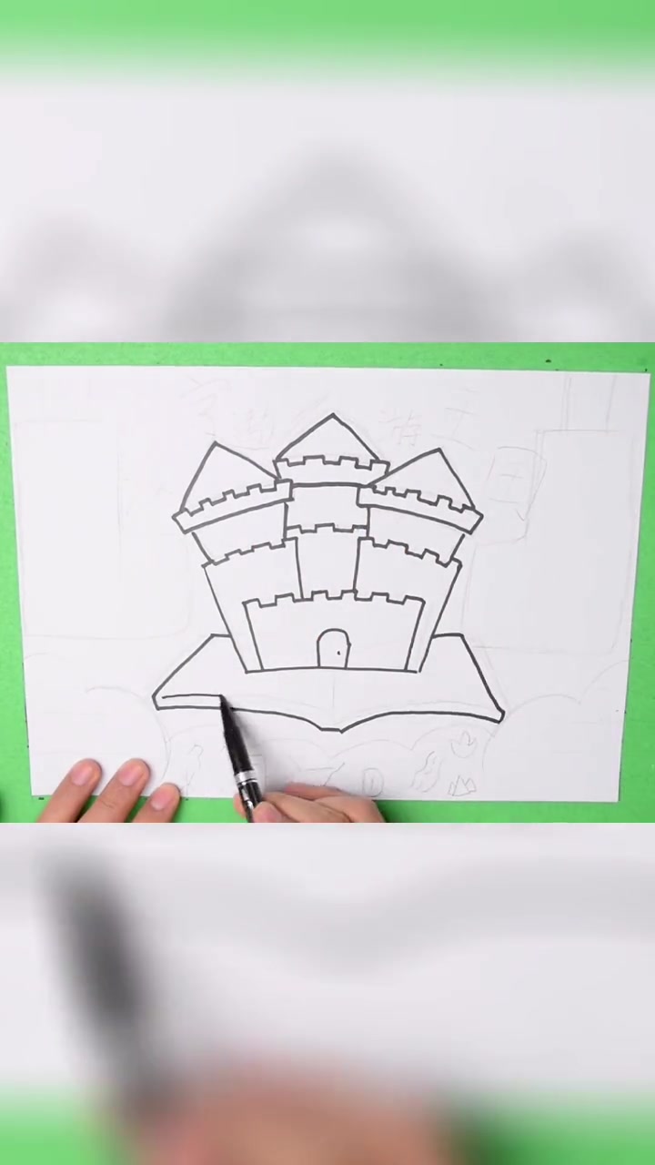 遨游汉字王国手抄报,简单!手抄报 画画