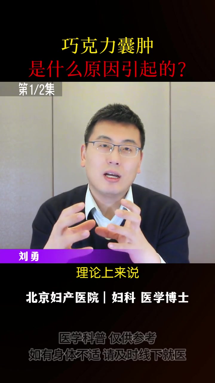 第28集|刘勇 ︱巧克力囊肿是什么原因引起的?巧克力囊肿 子宫内膜异位症 女性健康