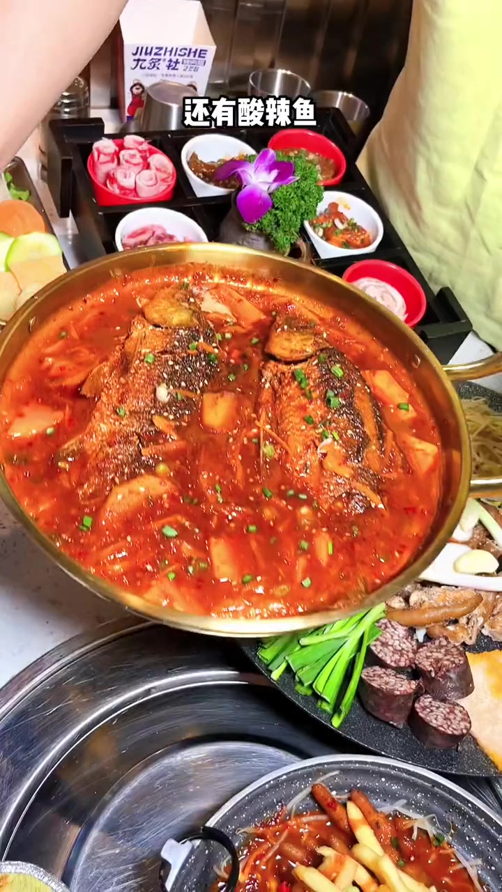 九炙社韩式烤肉,每一次来都有惊喜啊 为五一假期准备512g的胃 心动五一 昆明美食 烤肉 