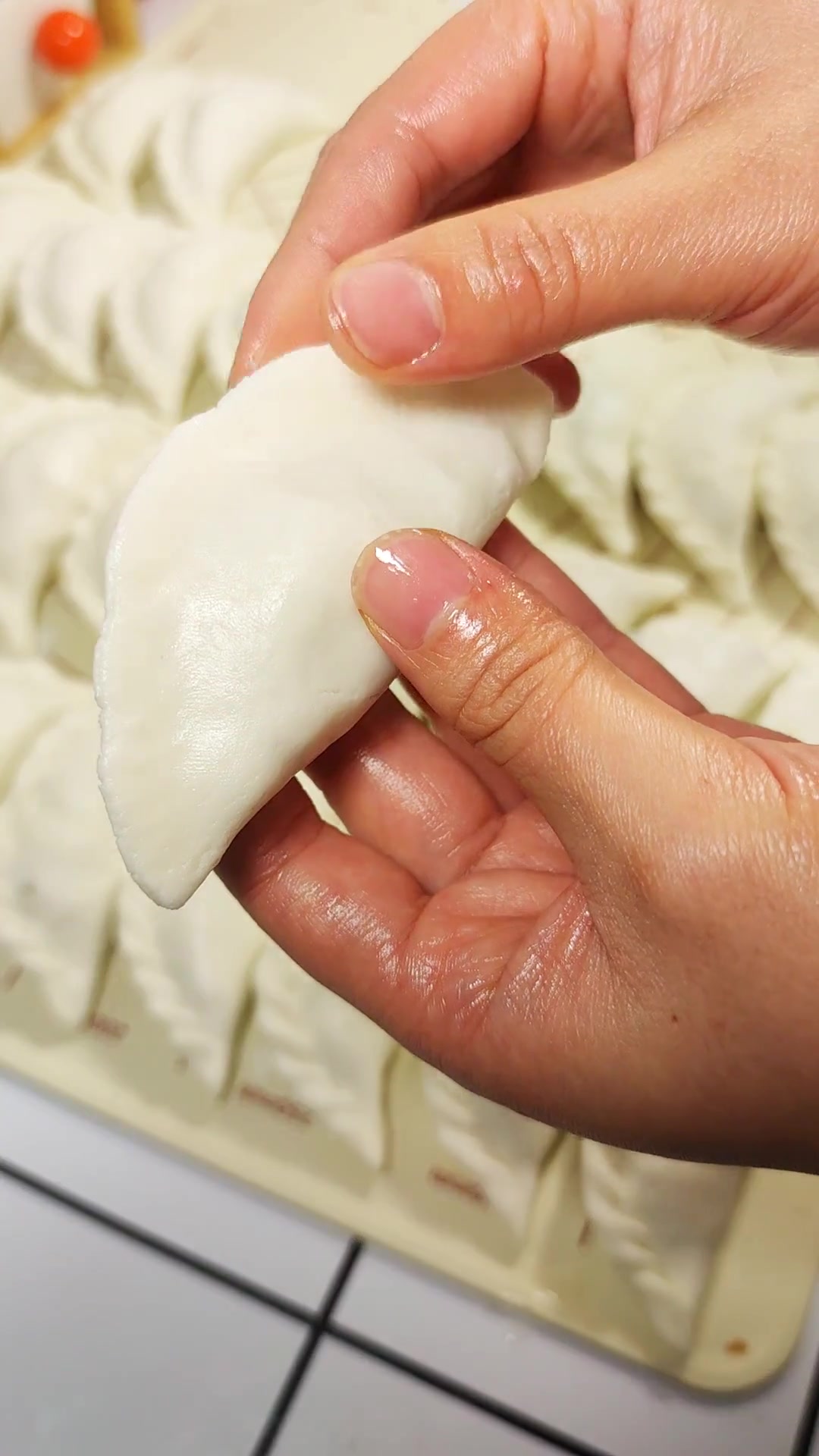 安徽池州有个小县城叫东至,有种美食叫东至米饺子,儿时的记忆,今天在家成功复刻,和记忆中的味