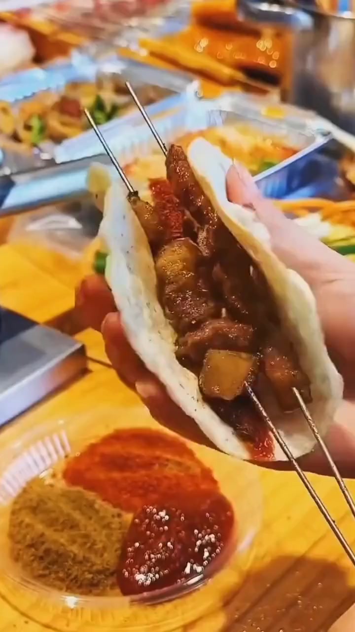 烧烤小饼特色小饼山东手工饼煎饼烧烤卷饼烧烤店专用薄饼营养食用