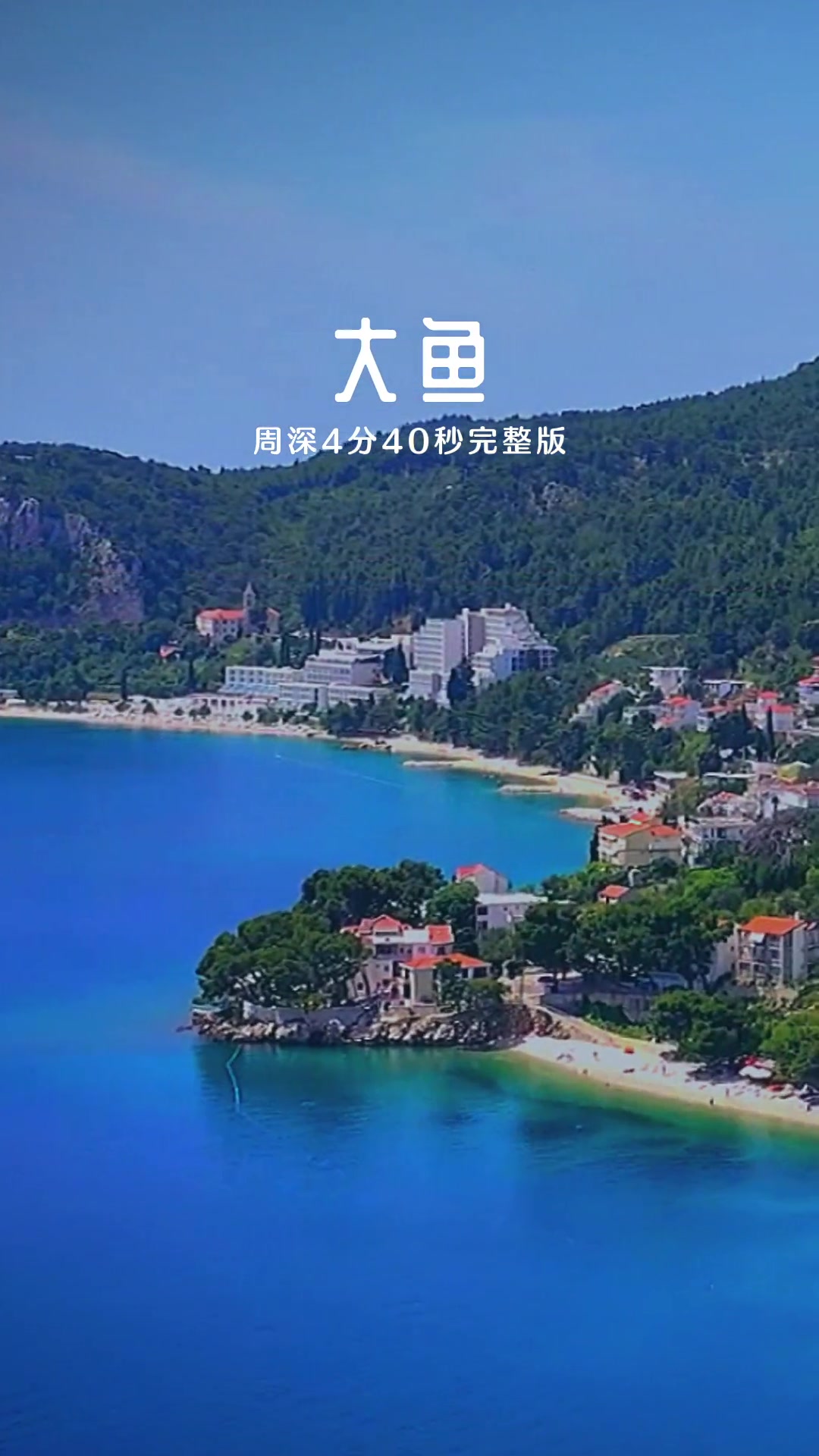 周深《大鱼》4分40秒 完整版 制作完成,歌曲较长,喜欢的建议收藏!音乐 伤感音乐 周深 