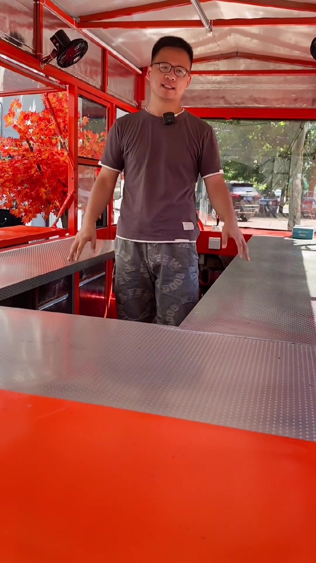 可以移动电动餐车美食车!还可以加装空调,降温解暑!卤味熟食 熟食车 电动餐车小吃车美食车 