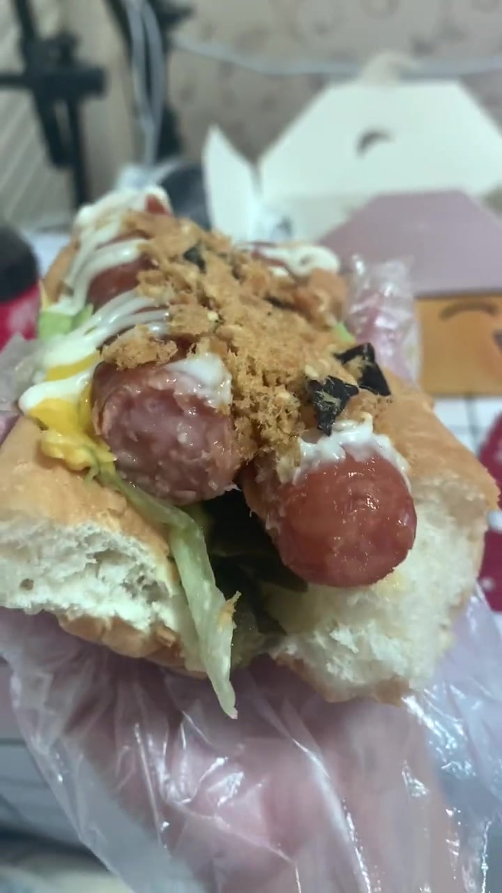 第315集|镇江外卖分享310,虾吉士手工美式热狗,贝莱士汉堡 镇江 外卖 美食 镇江美食