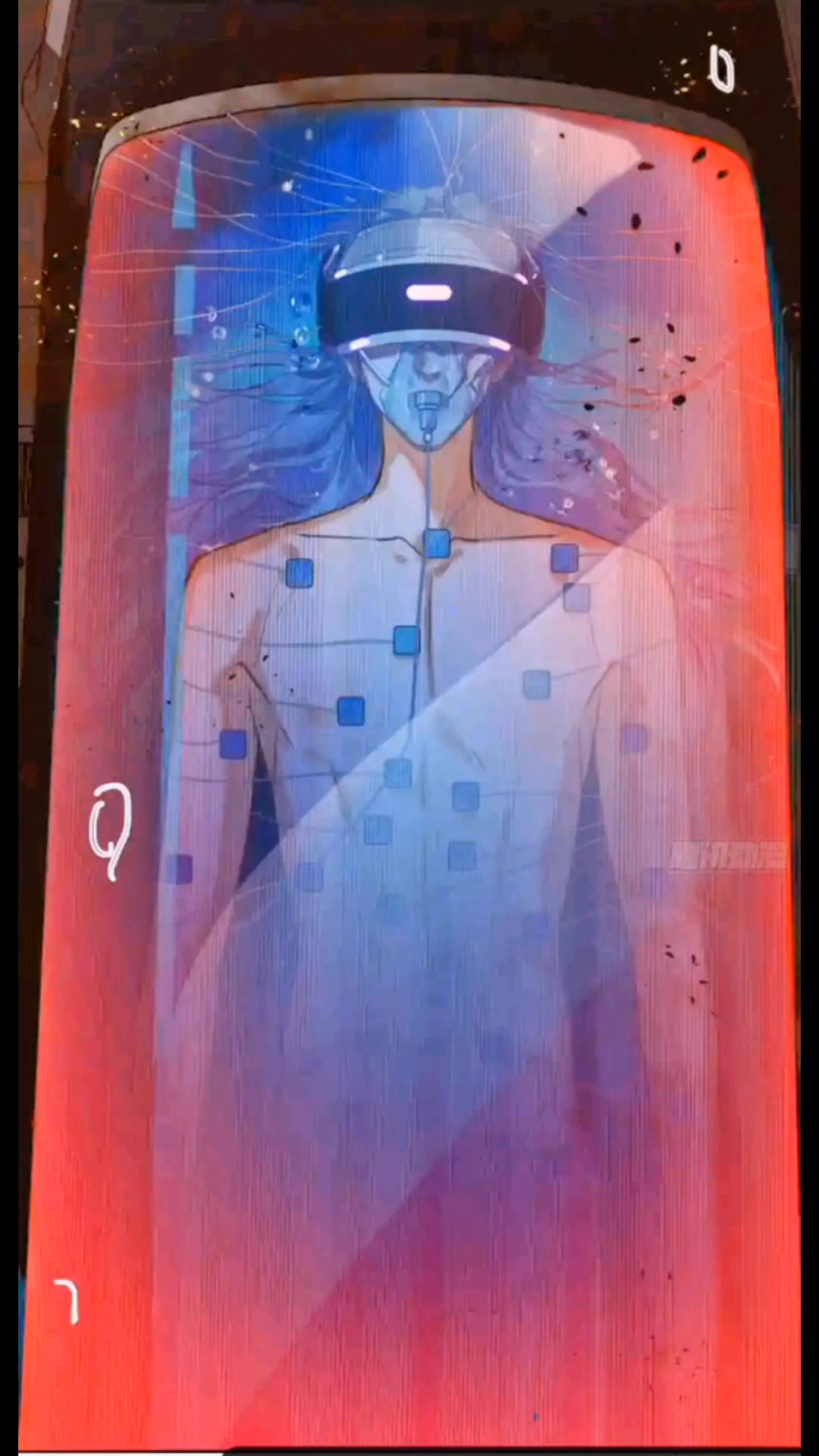 太虐了吧,连机器人最后都祝福了雨总钱错 滕瑞雨 漫画