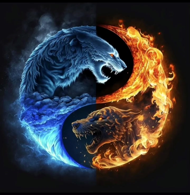 你喜欢哪一款?老虎图片 太极图案 手机壁纸