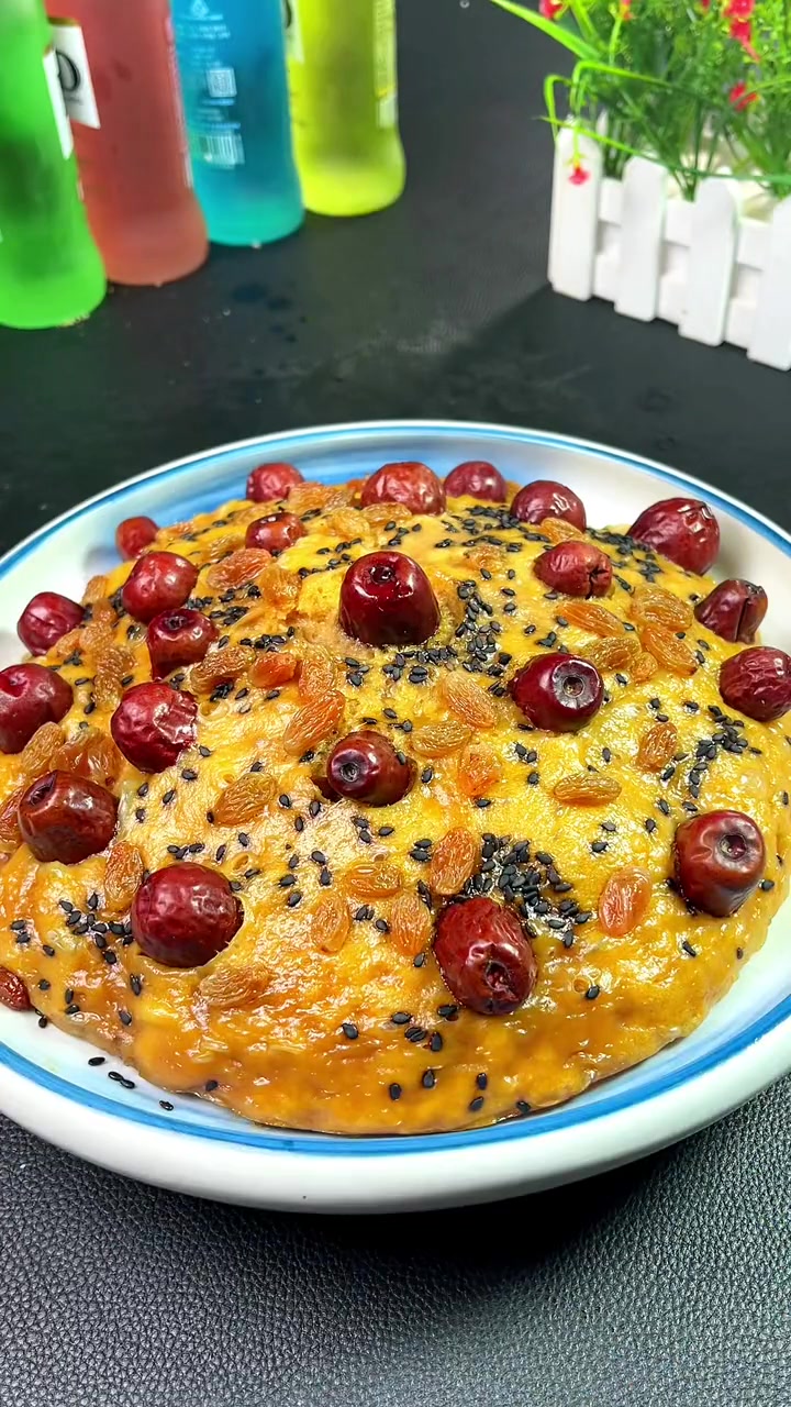 原来红糖发糕这么简单,今天把比例精准到克,学不会我到家里教你去 红糖发糕 美食 红糖发糕做