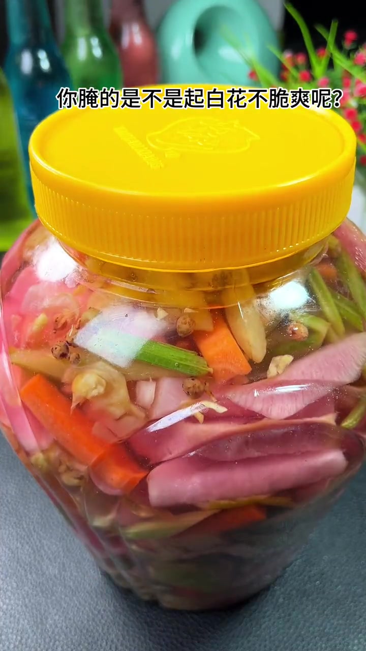 今天这个泡菜大家要是学会了,又多了一个好吃的小咸菜 美食教程 美食 泡菜的制作方法