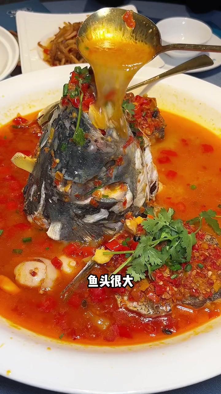 来长沙吃的剁椒鱼头念念不忘 湖南剁椒鱼头有多好吃 来长沙吃坛宗剁椒鱼头 坛宗剁椒鱼头 长沙