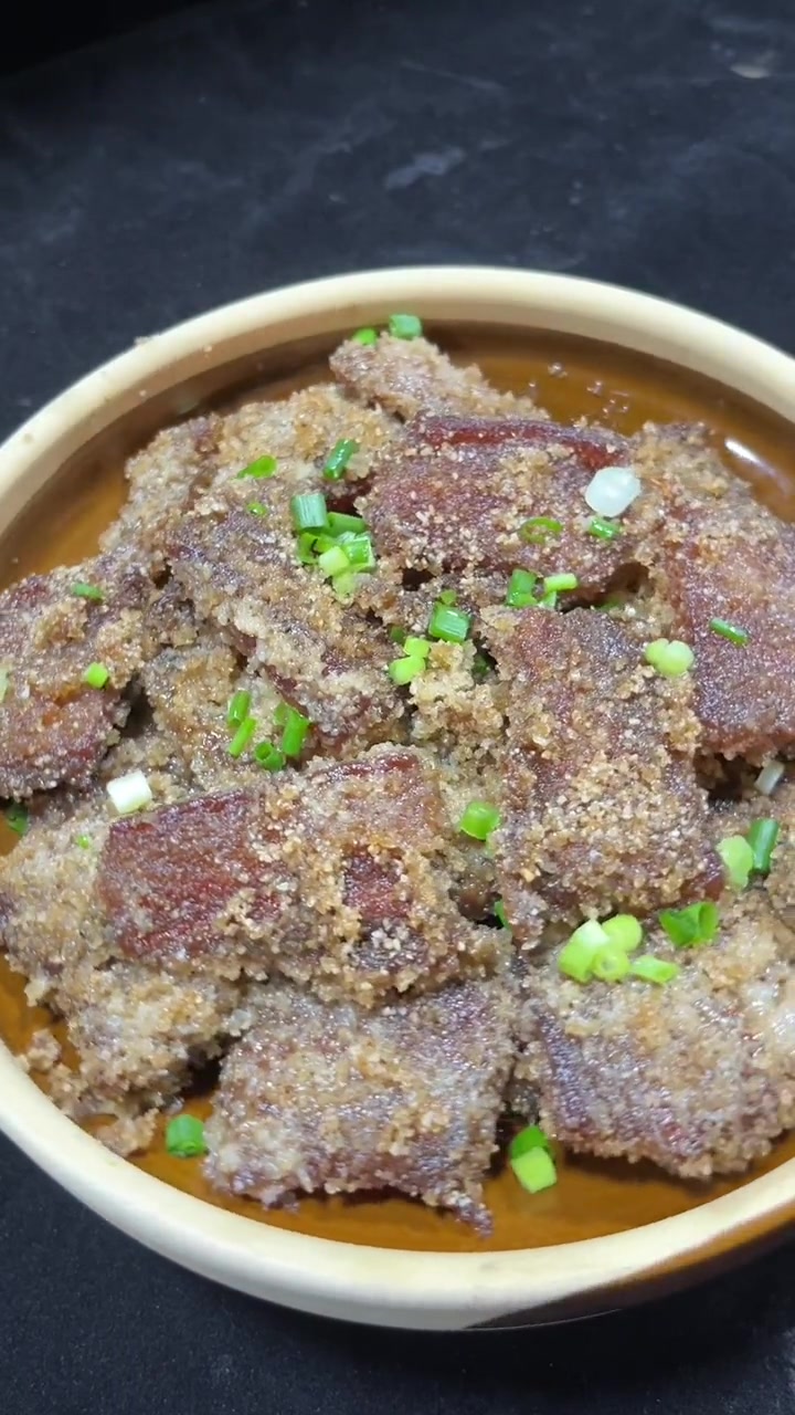 安徽渣肉 粉蒸肉 民间传统美食 乡村味道 童年味道