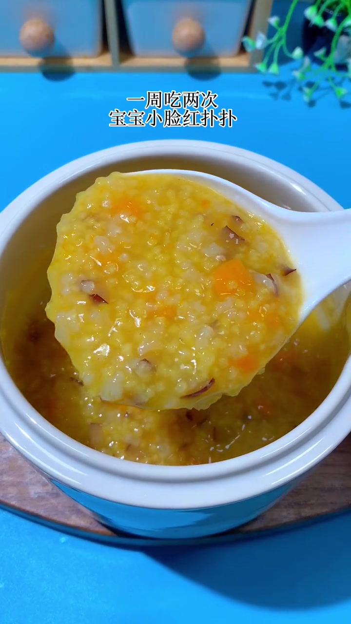 多给宝宝喝小米粥,养好脾胃好吸收 宝宝辅食 做法简单又营养 宝宝爱吃