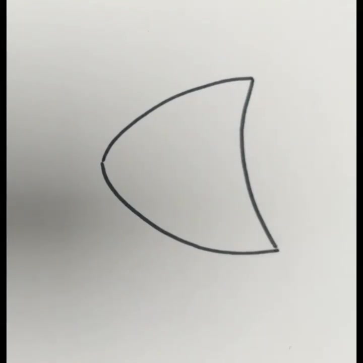 简单又可爱的儿童简笔画～鱼????