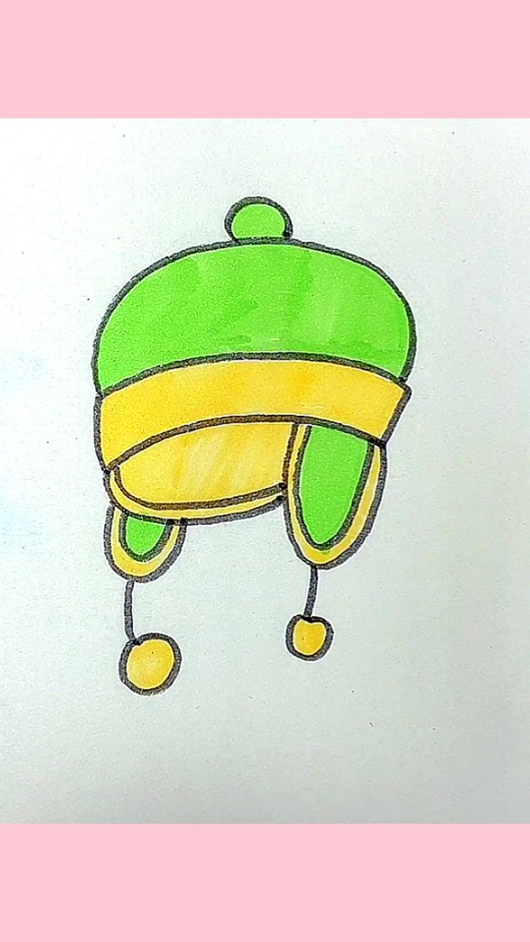 帽子简笔画 每日一画 简笔画