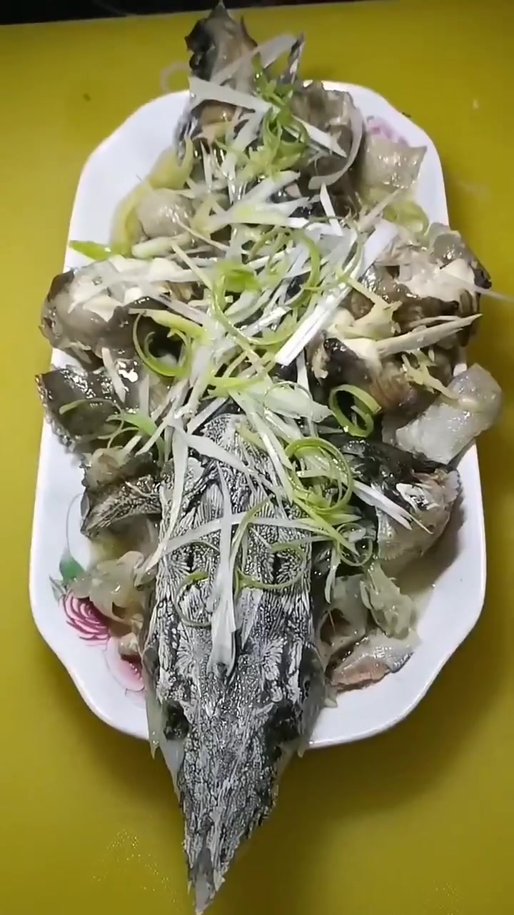 清蒸中华鲟的家常做法