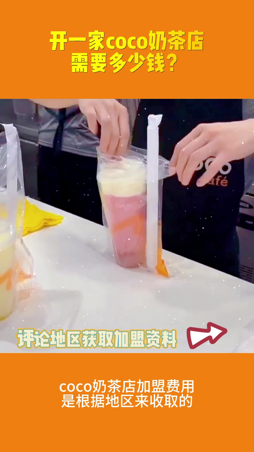 开一家coco奶茶店需要多少钱?