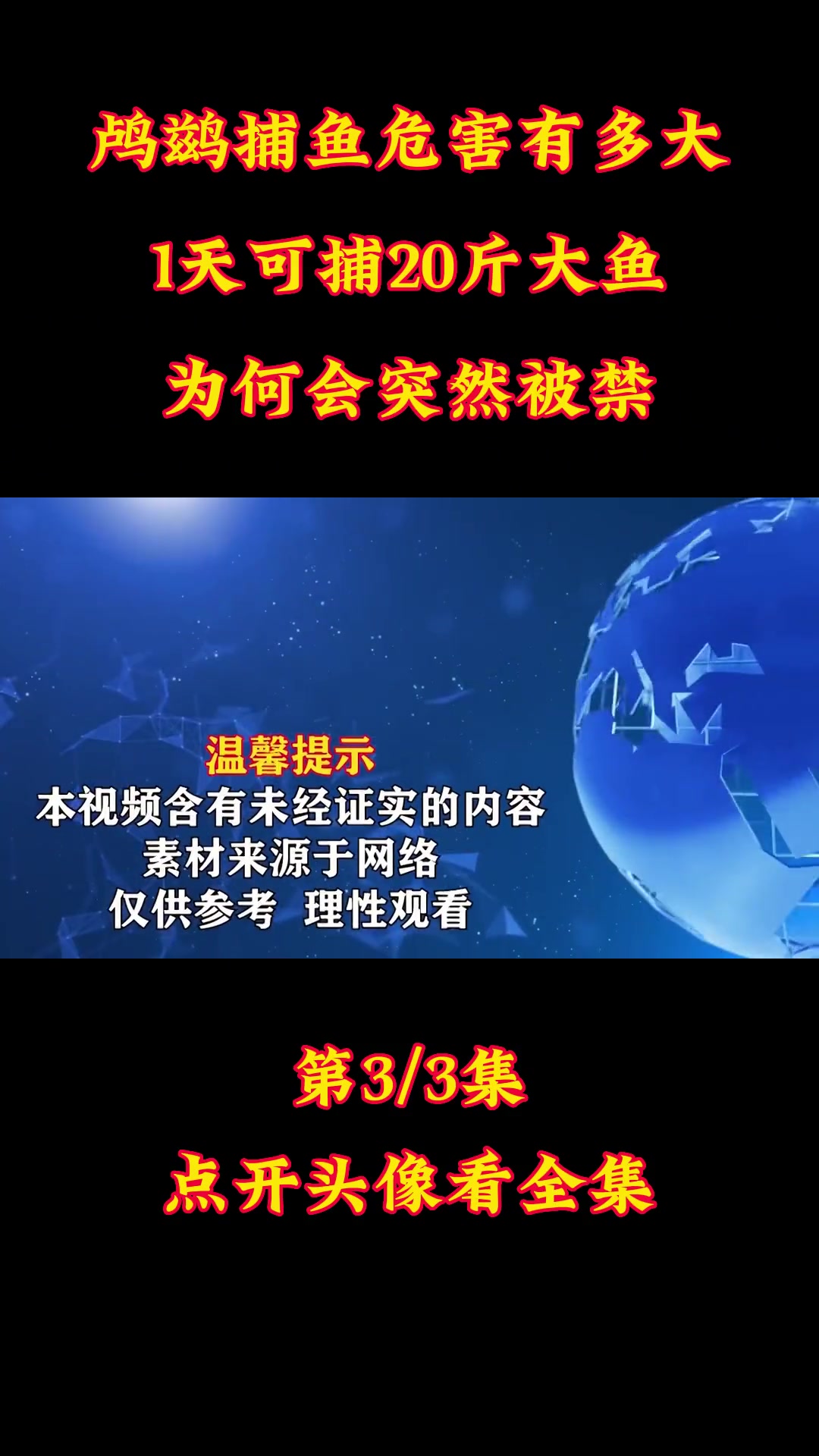鸬鹚捕鱼危害有多大?1天可捕20斤大鱼,为何会突然被禁?鸬鹚 鸬鹚捕鱼 鱼类