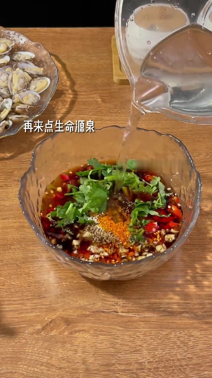 酸辣开胃巨鲜美的凉拌花甲,超解馋